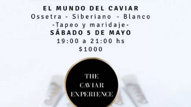 Goulu te invita a  "The Caviar Experience"