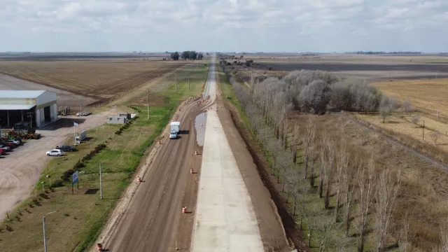Obras en Caminos rurales en el departamento Tercero Arriba