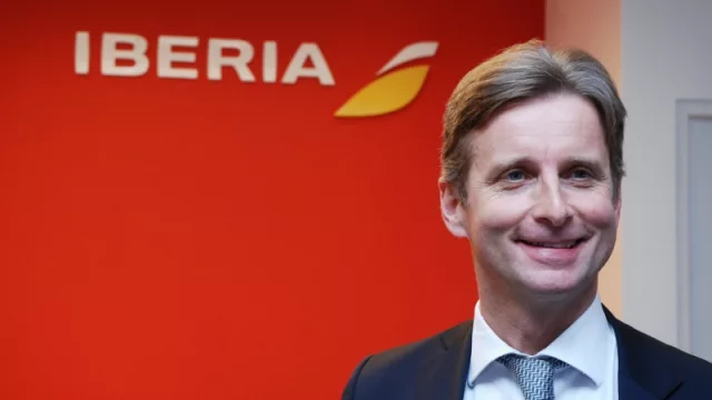 Frédéric Martínez recibió a InfoNegocios en las oficinas de Iberia en Madrid