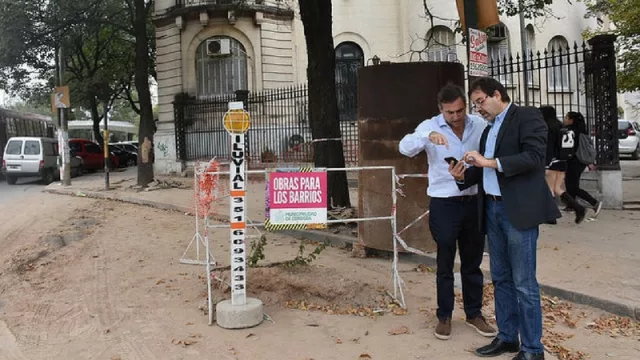 Empezó la construcción del cruce bajo nivel en Plaza España
