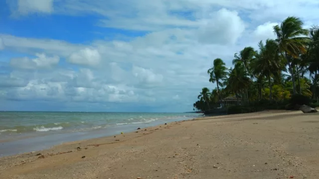 Playa Patacho, el lugar por donde pasó Leonardo Dicaprio con su novia brasilera. 