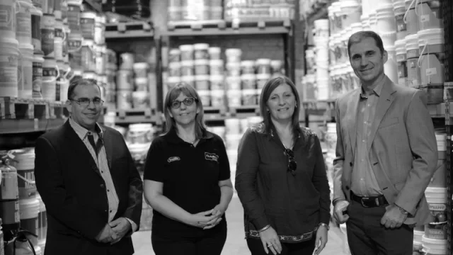 4 de los 5 hermanos Garin: Pablo, Elsa, Marcela y Fernando (ausente por vacaciones, Marisa) - Foto: Marco Cabral