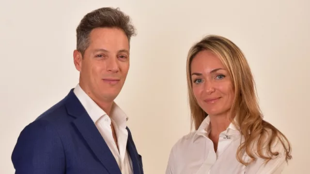 Lucas Caeiro y Sabrina Cavazzon, los fundadores de Raissë.