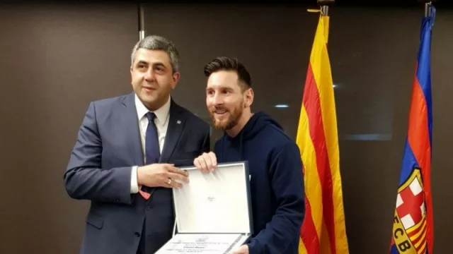 Messi es Embajador de Turismo Responsable de la OMT