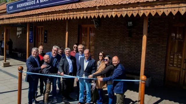 La recuperación patrimonial de la estación ferroviaria se transforma en nuevo polo turístico en Maipú