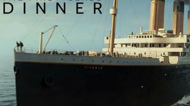 Gabriel Reusa reflota el Titanic: cena de primera clase en Goulu (con música y réplicas de la vajilla original)