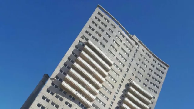 La fachada de Antigua Cervecería, el viernes por la tarde.