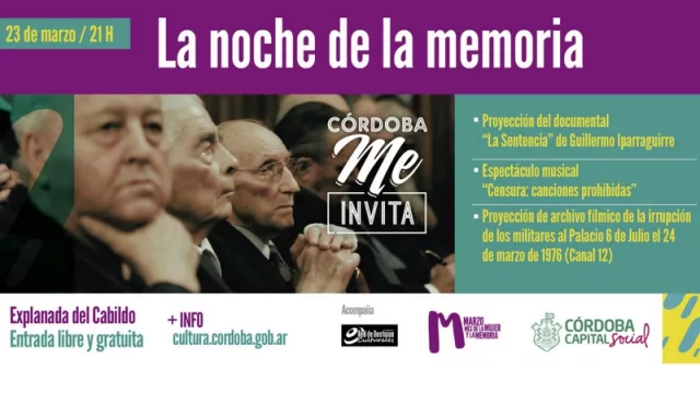 “La Noche de la Memoria” será este viernes en la explanada del Cabildo