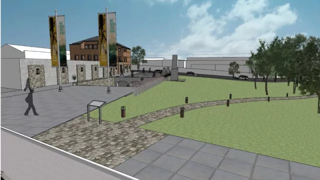 El banco Nación tendrá nueva sede en Alta Gracia (flamante paseo cultural y comercial a metros del Tajamar)