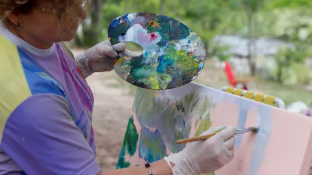 La cultura es la sonrisa… (16º Encuentro de Pintores en Los Reartes)