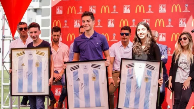 “De la mano al Mundial” es el concurso de McDonald’s para conocer a los ídolos en Rusia