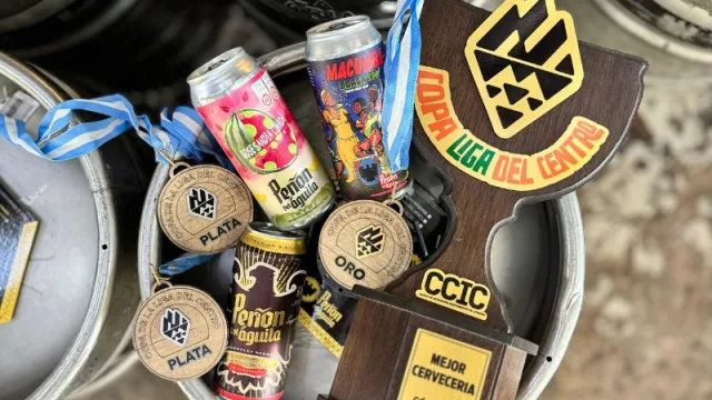 Otros que levantaron la copa dorada (a la mejor cervecería): Peñón del Águila ganó una competencia entre 260 estilos