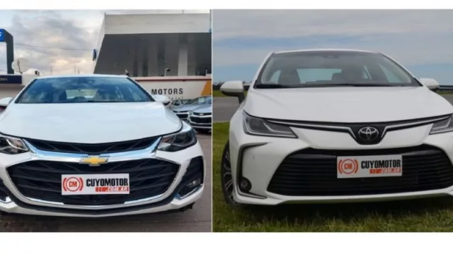 Chevrolet Cruze vs Toyota Corolla ¿cuánto cuestan en noviembre?