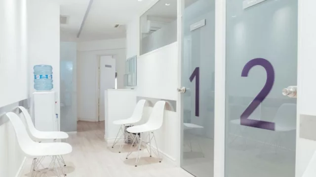 Sala de espera de ecografía