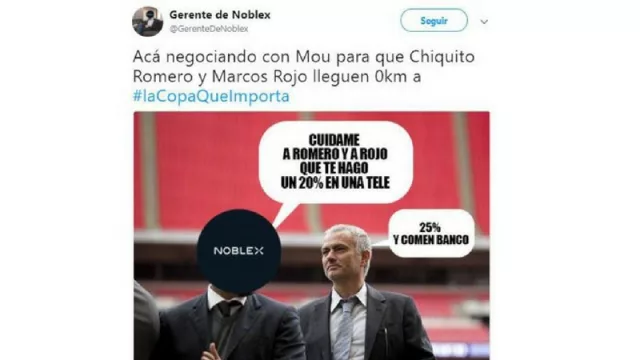 El Gerente de Noblex “ataca” de nuevo ("la historia de la promo")