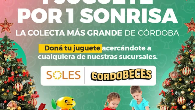 ¡1 juguete por 1 sonrisa!