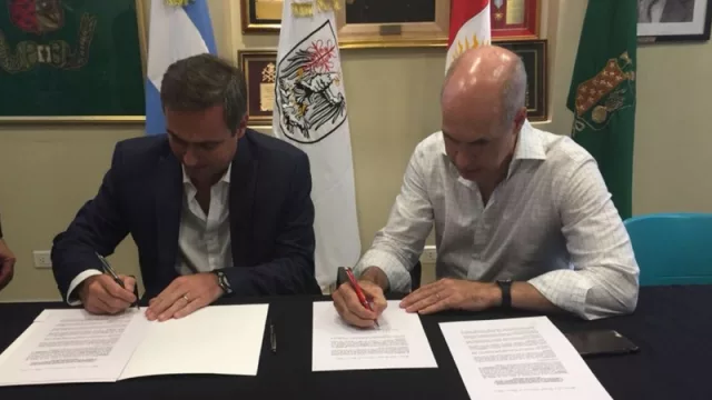 Mestre firmó acuerdos con Nación y la Ciudad Autónoma de Buenos Aires