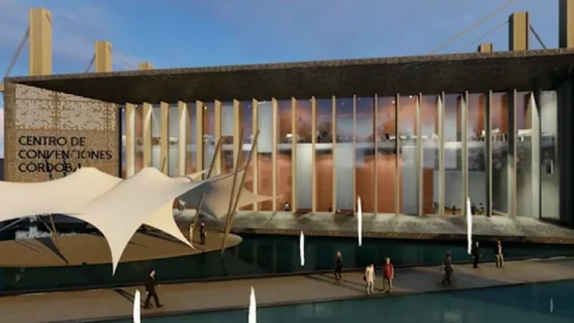 En junio se inaugura la primera etapa del CCC con la Conferencia Regional de Educación Superior (render Gobierno de Córdoba).