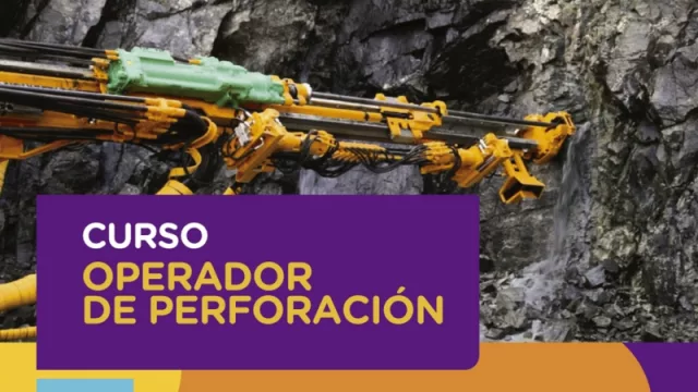 Gratis y una gran oportunidad: abren inscripciones para Operador de Perforación