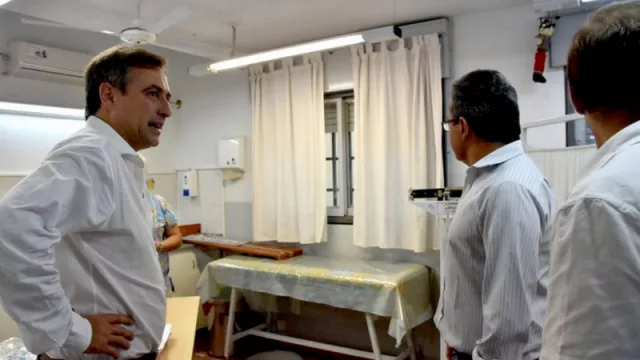 Mestre supervisó las obras de mejoramiento en la infraestructura del Centro de Salud de Villa Adela