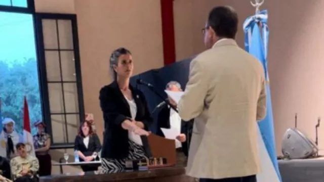 Inés Ramello asumió el pasado sábado en Los Reartes