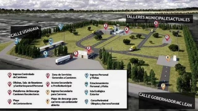 El centro de gestión integral de residuos enfardará la basura domiciliaria.