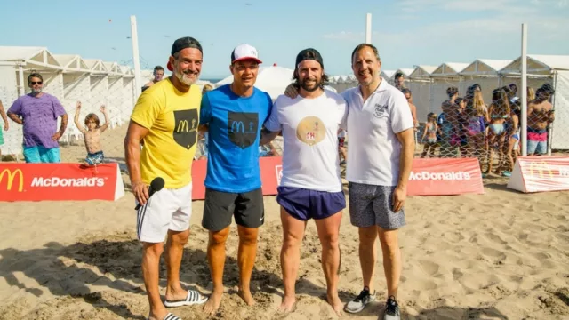 El verdadero Boca River se jugó en la playa y con McDonald´s (sponsor del Mundial FIFA 2018)
