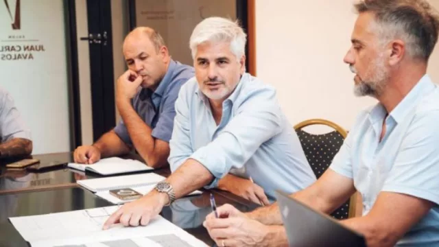 La Municipalidad y el Grupo Proaco coordinaron las intervenciones de contingencia por el socavamiento en Vélez Sarsfield y Ángelo de Peredo