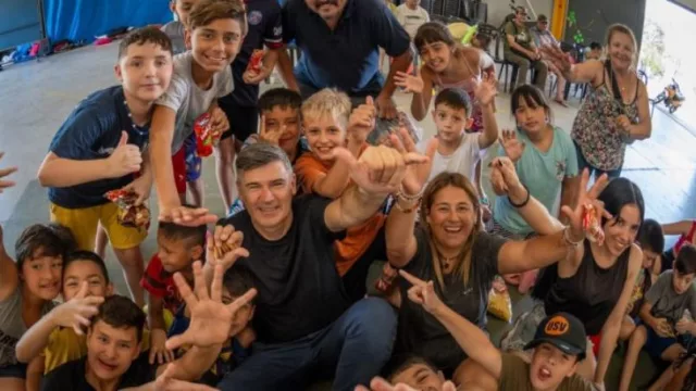Passerini inauguró la temporada de escuelas de verano en los Parques Educativos