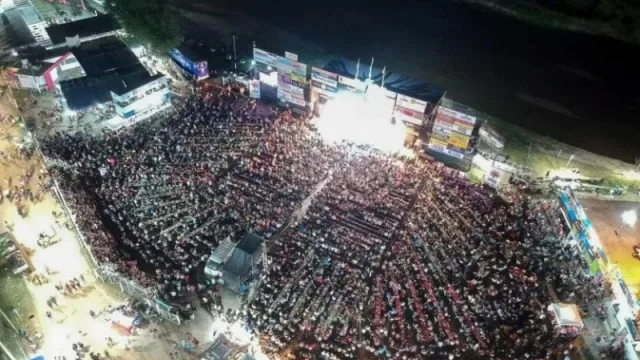 Los precios en el Festival Nacional de Folclore en el Agua de Villa del Rosario: una noche gratis (y las otras en cuotas sin interés)