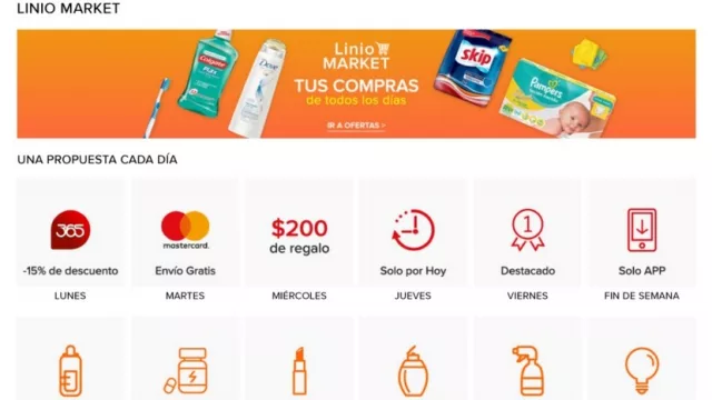 Llega Linio Market, un súper online con entregas en todo el país