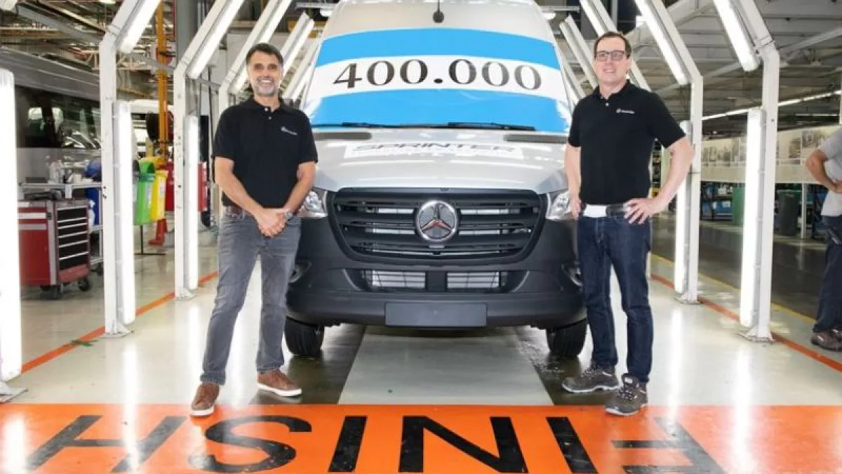Mercedes-Benz ya fabricó su Sprinter Nº 400.000 en Argentina (en un ...