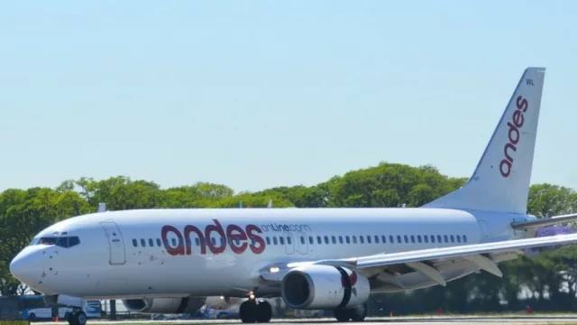 Andes Líneas Aéreas aterrizó en Punta del Este (AEP-PDE-AEP a $ 3.690)