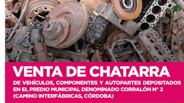 Llamados a licitaciones públicas: para venta de chatarra y proveer software integral de administración financiera