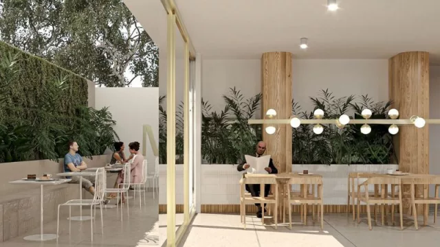 Así será el nuevo local de Mousse en Córdoba.