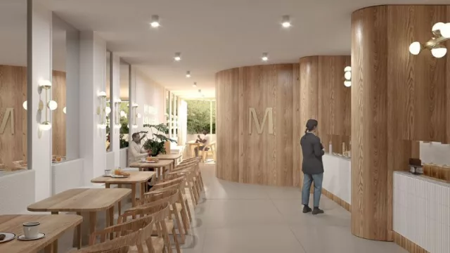 Así será el nuevo local de Mousse en Córdoba.