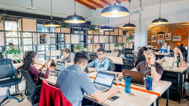 El coworking de Selina en Medellín Colombia.