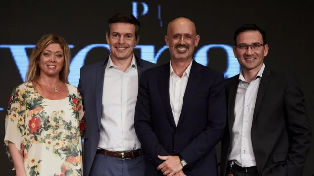 Magdalena Clariá, Ramon Quagliata, Jean Christophe Tijeras y Gustavo Denardi.