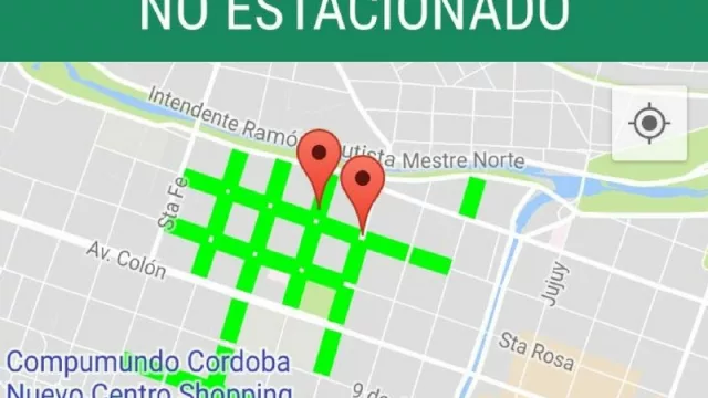 Los planes de MovyPark Córdoba (el parking online arranca en 10 días y costará $ 14 la hora)
