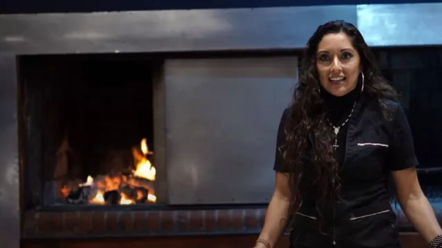 Gisela Moreno, al mujer detrás de la parrilla de El Faro.