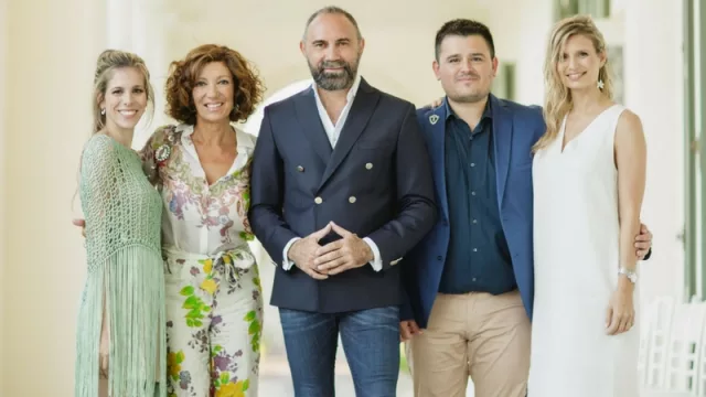 Paula Venturi, Alejandra Becerra, Gabriel Lage, Alexis Astore y Melisa Gauchat.