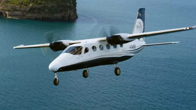 La firma de soluciones aéreas Aerotec llega a Paraguay de la mano de su avión de 11 plazas 