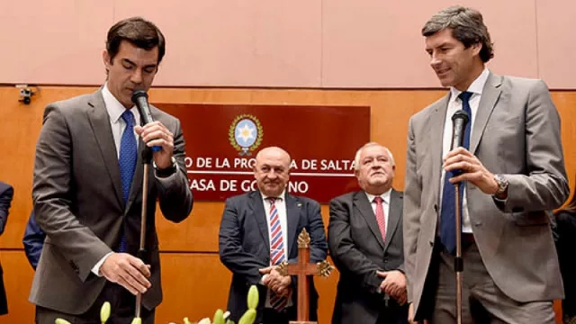 Urtubey tomó juramento a los ministros e hizo un balance de sus años en el Gobierno