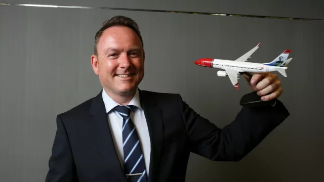 Ole Christian Melhus: piloto y CEO de la operación en Argentina. Foto Infobae.