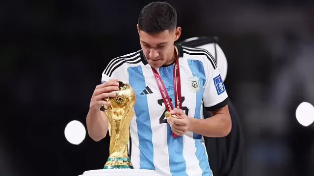 ¡Grande Nahuelito! El club de Embalse recibe 33 millones de pesos (por la transferencia internacional de Nahuel Molina)