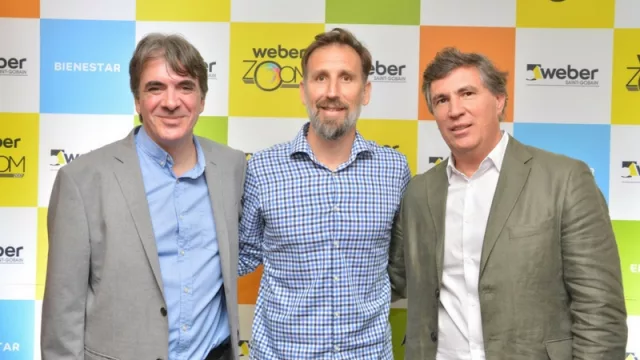 de izq a der. Sebastián Campanrio, Pepe Sánchez y Mariano Bo