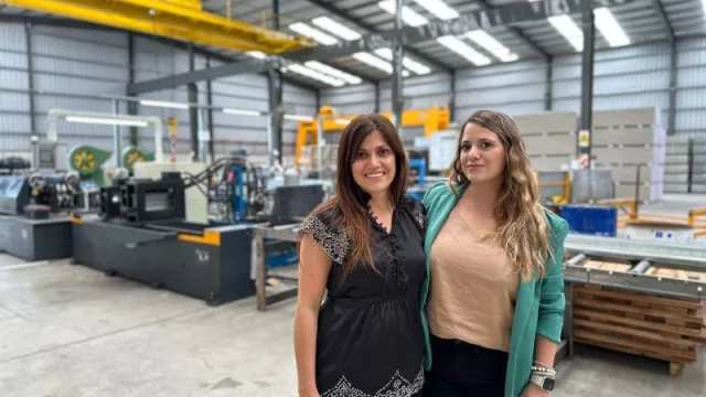 Julieta e Irene Paz Garbiglia, parte del directorio de Hiper Argentina.