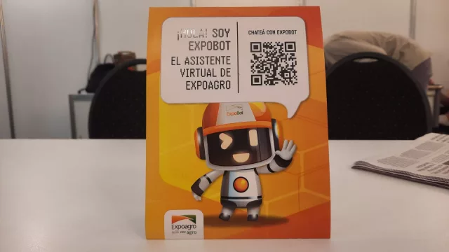 Te presentamos ExpoBot, el asistente virtual que te permite  chatear con Expoagro