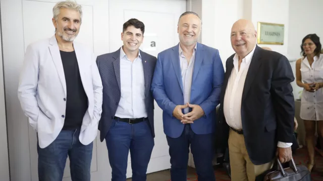 Eduardo Accastello participó del almuerzo de la Fundación Mediterránea