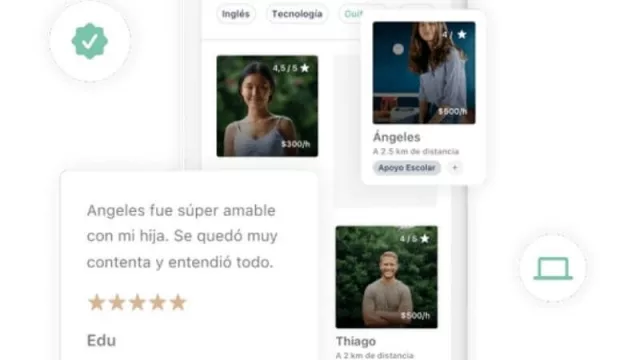 ¿Tus hijos se llevaron materias? Ya no hay que llevar más a los chicos "a la particular" (ahora "la particular" atiende en una app) 